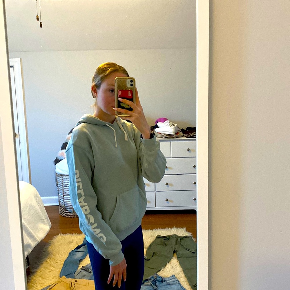 Billabong sage sweatshirt/ hoodie, size small